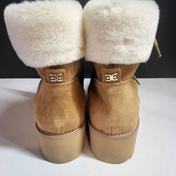 Sam Edelman Lace Up Ankle Boots - Picture 5 of 8